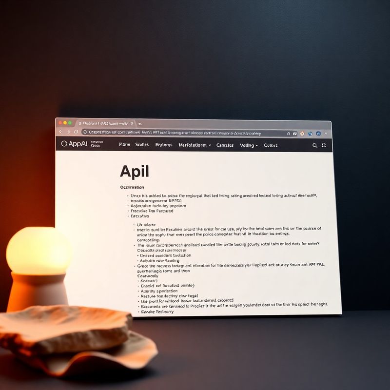 Interfaccia di documentazione API OpenAPI su sfondo scuro